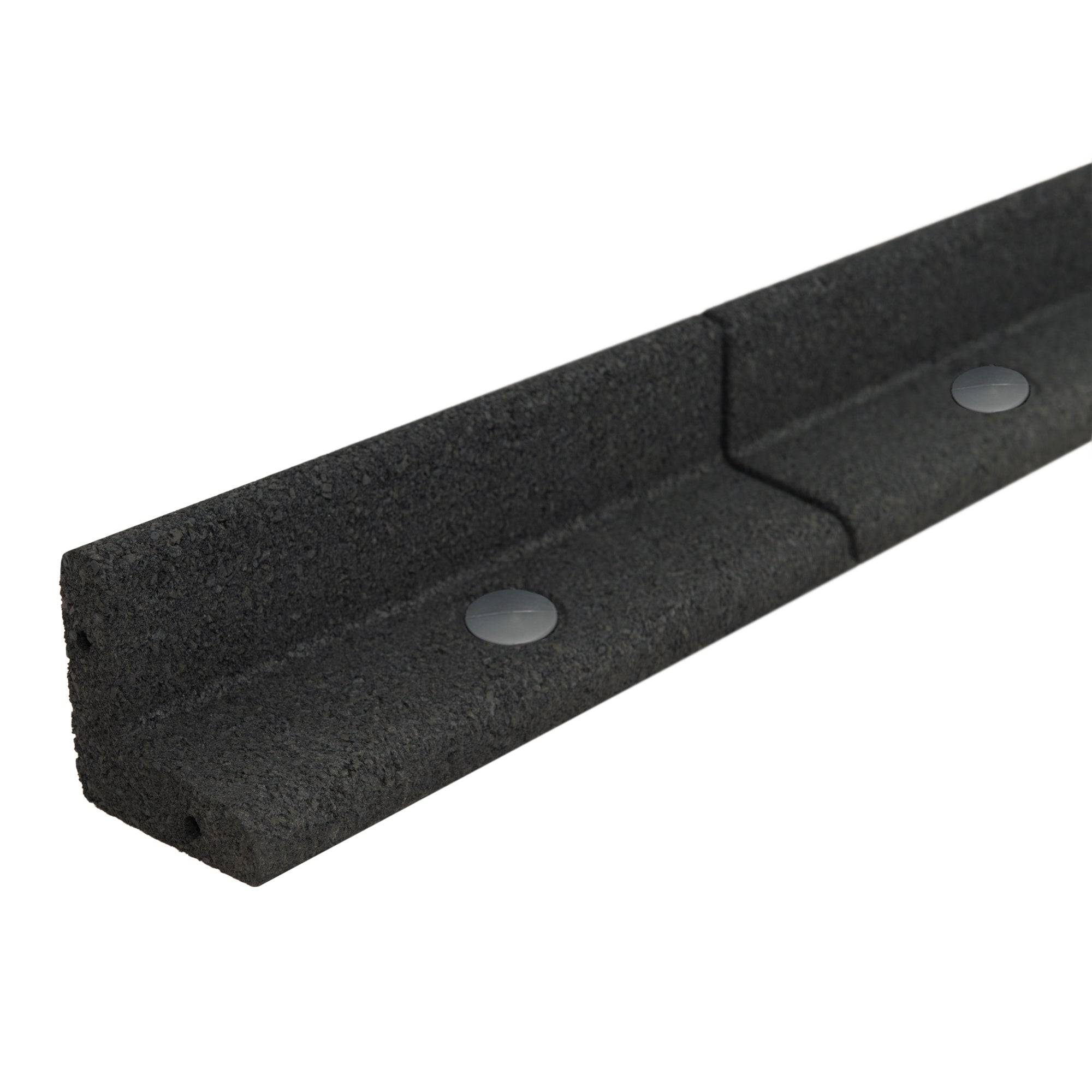 Flexibele Tuinrand 4 x 1,2 m - Zwart-2