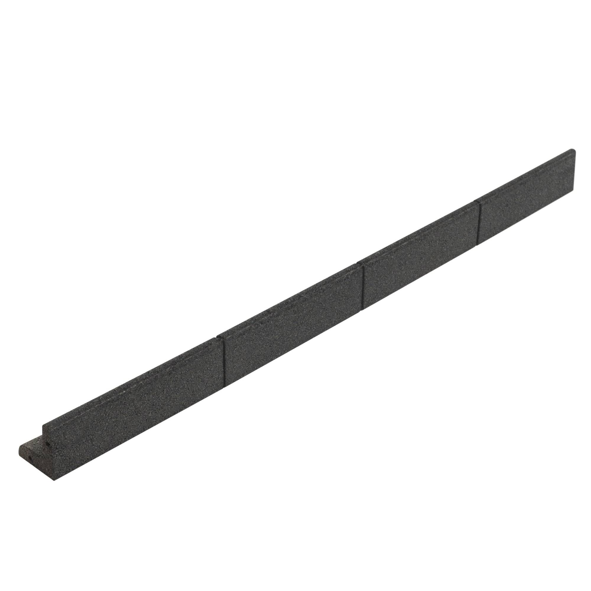Flexibele Tuinrand 4 x 1,2 m - Grijs-1