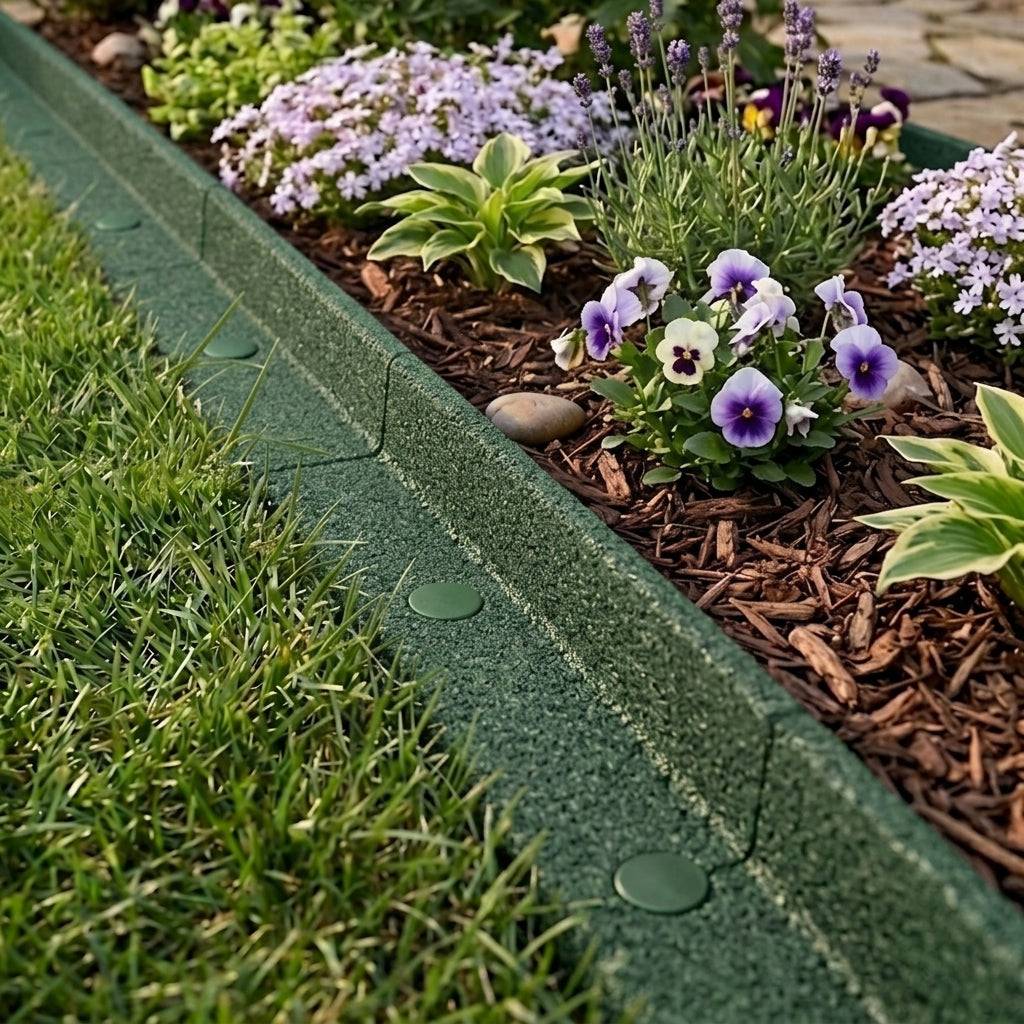 Flexibele Tuinrand 4 x 1,2 m - Groen-3
