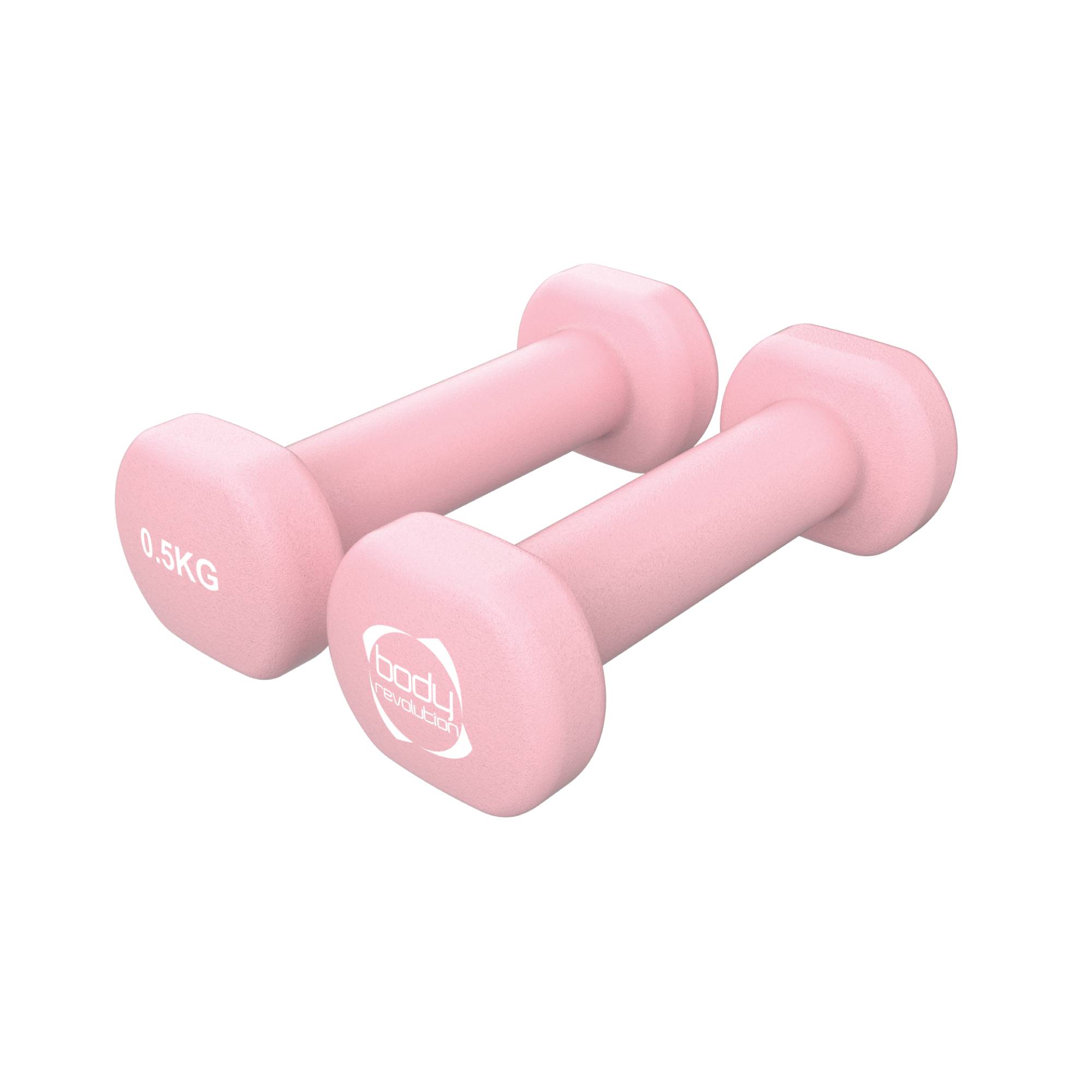 Neopreen Halters 2 x 0,5 kg-0