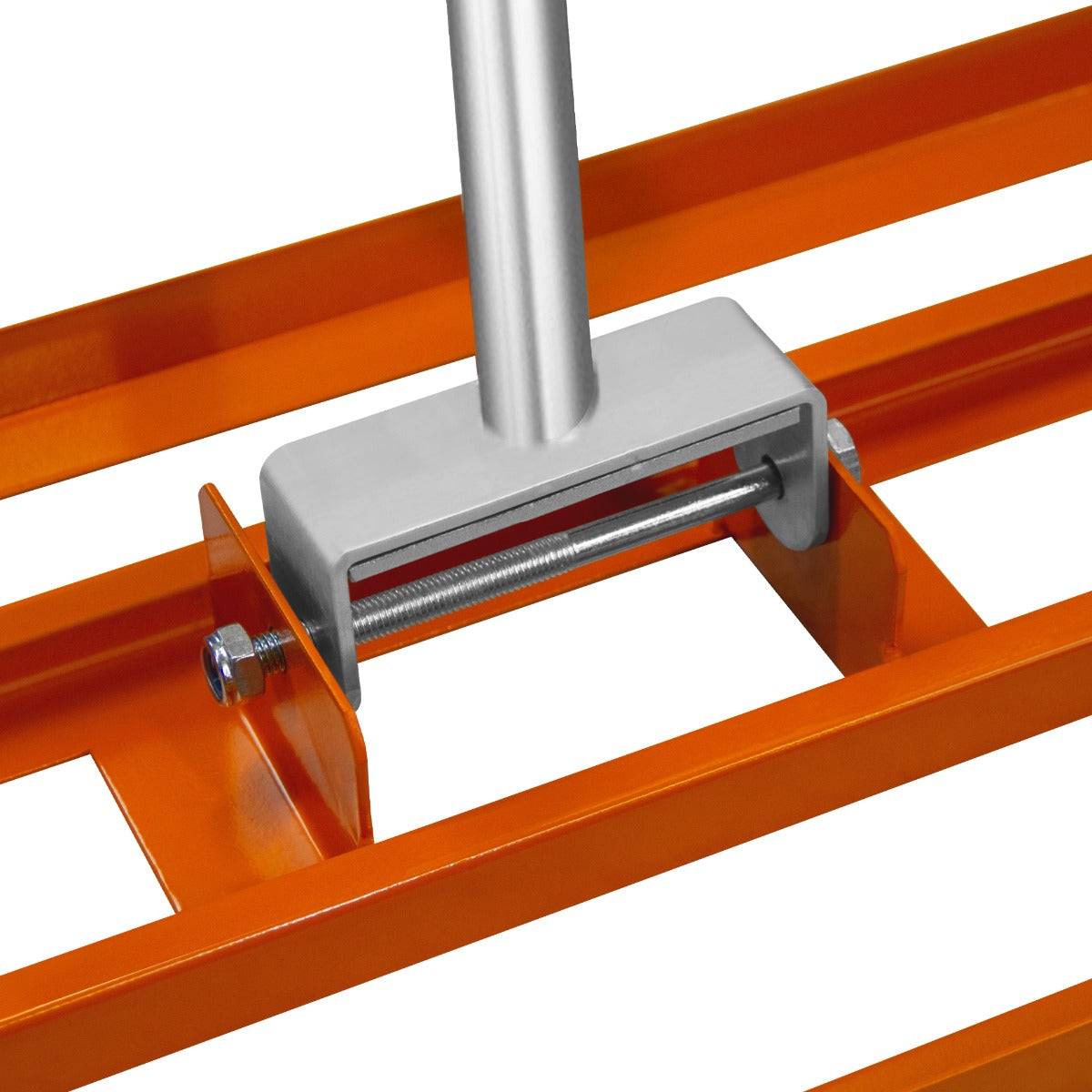 T-MECH Gazon Leveler Nivellering Hark - 50 cm - Oranje-1