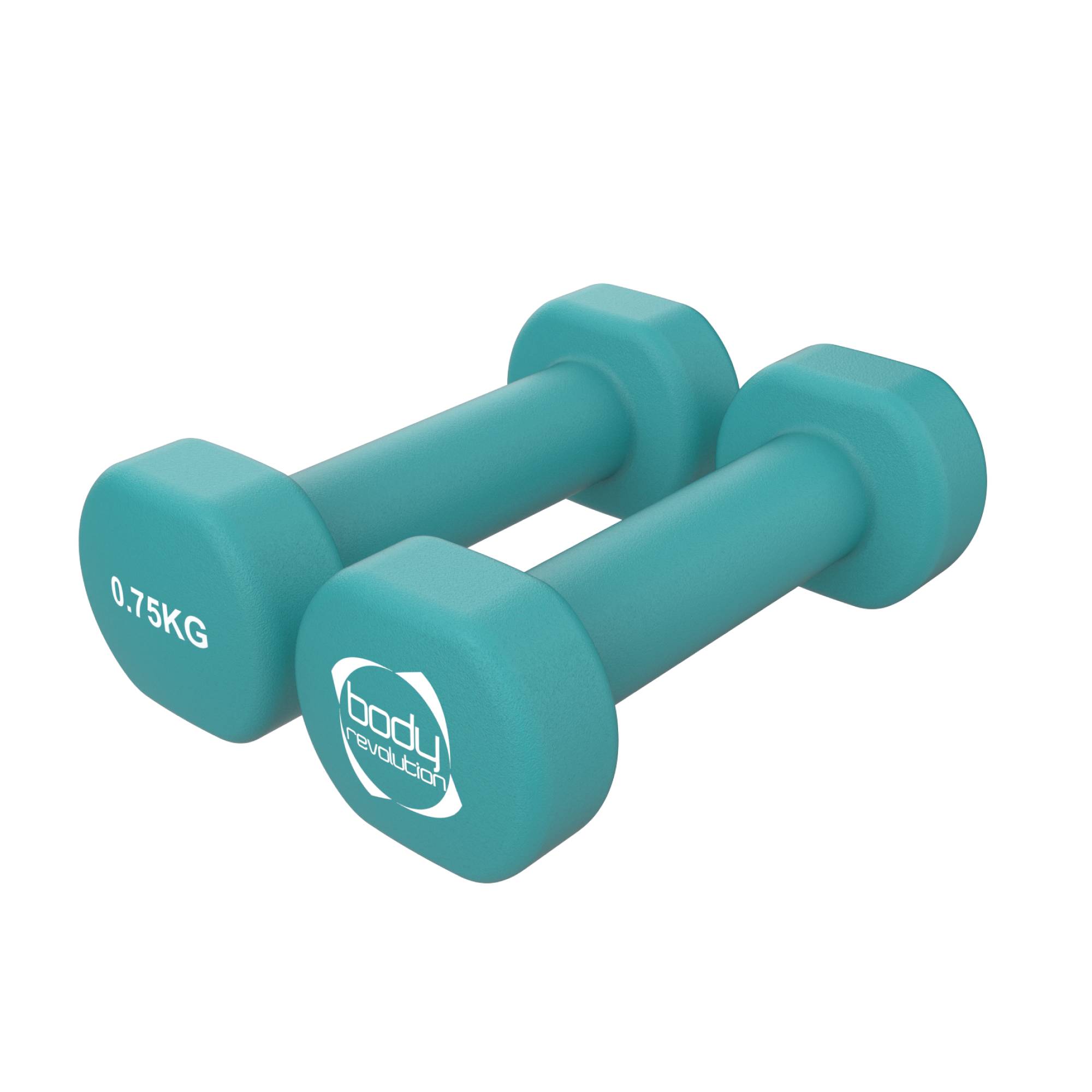 Neopreen Halters 2 x 0,75 kg-0