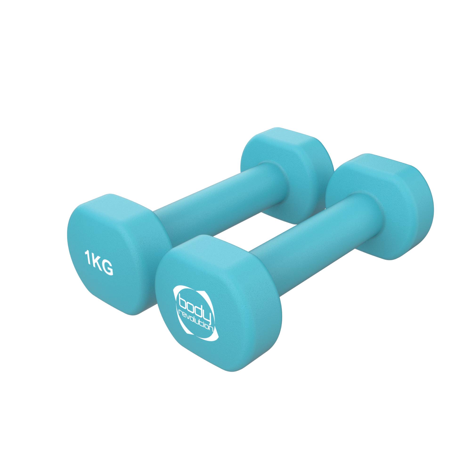 Neopreen Halters 2 x 1 kg-0