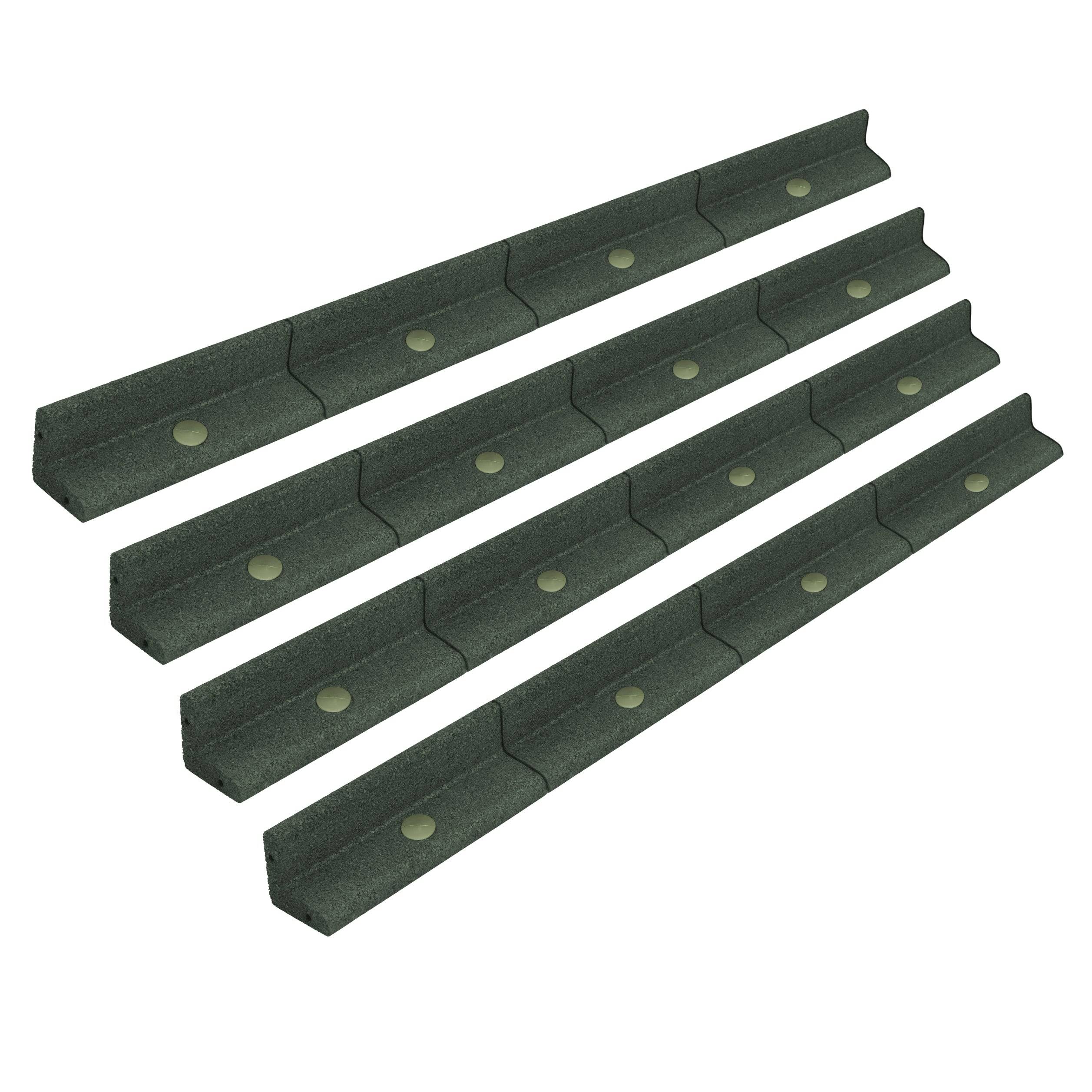 Flexibele Tuinrand 4 x 1,2 m - Groen-0