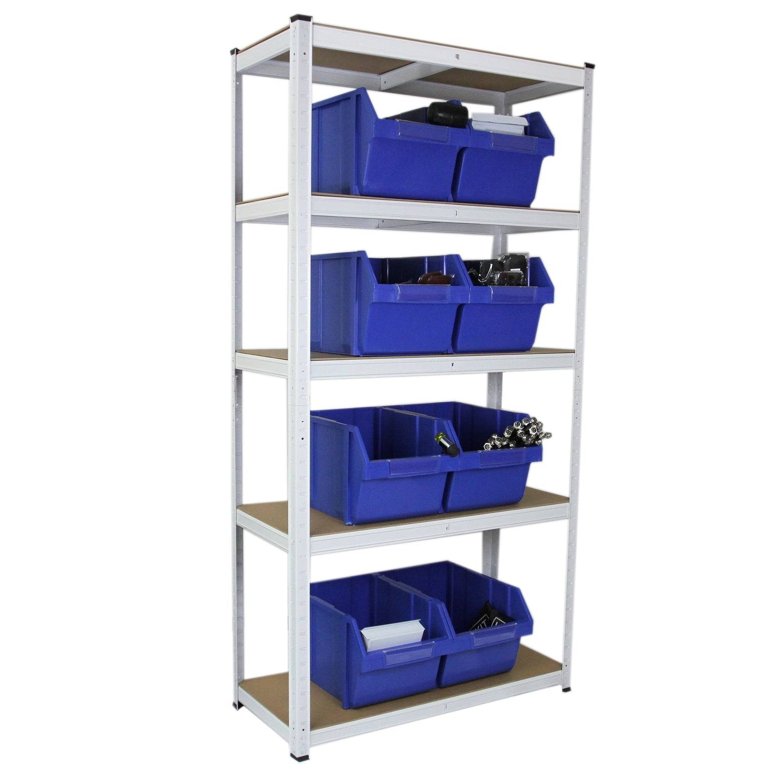 E-Rax Witte Stellingkast 90 x 40 x 180-1