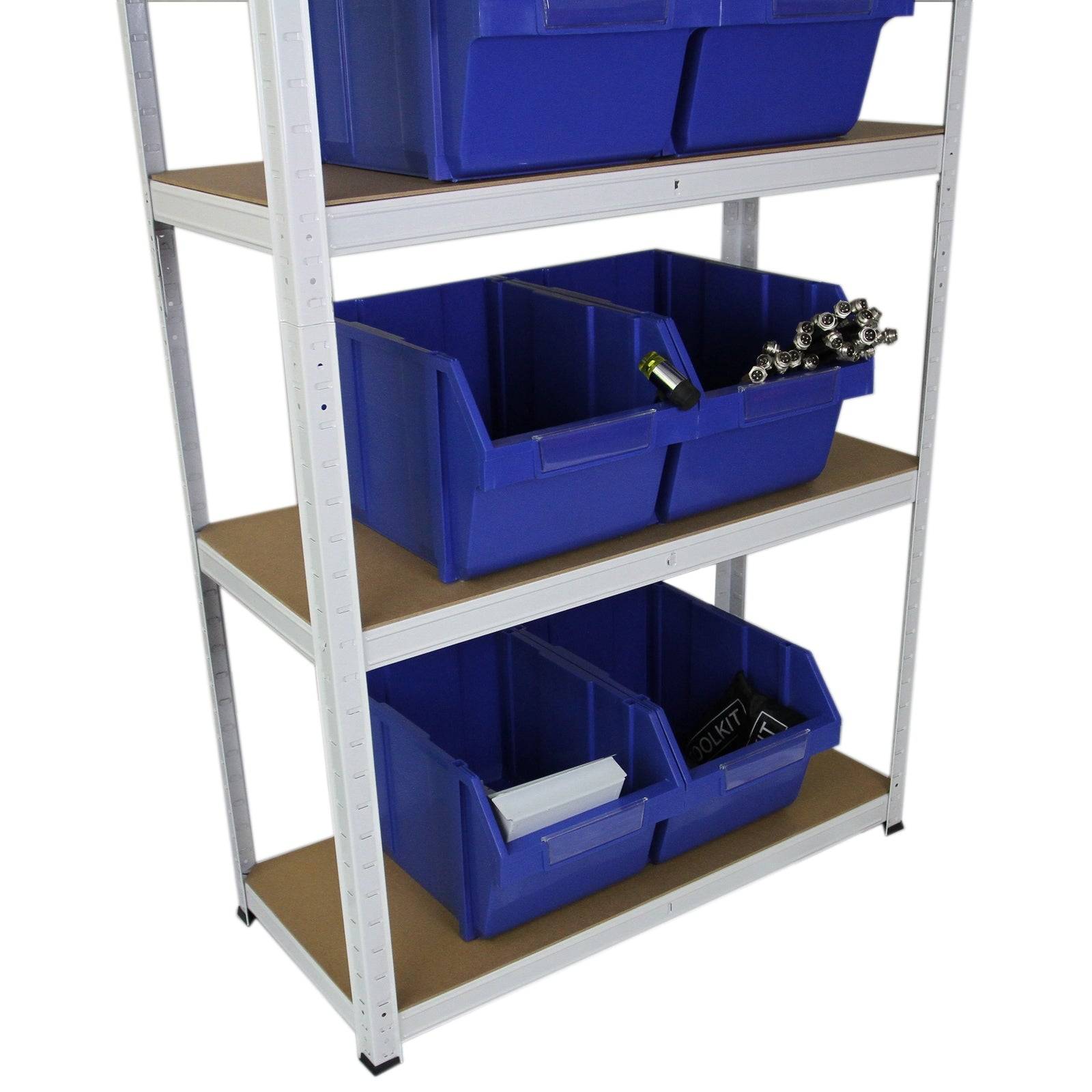 E-Rax Witte Stellingkast 90 x 40 x 180-3