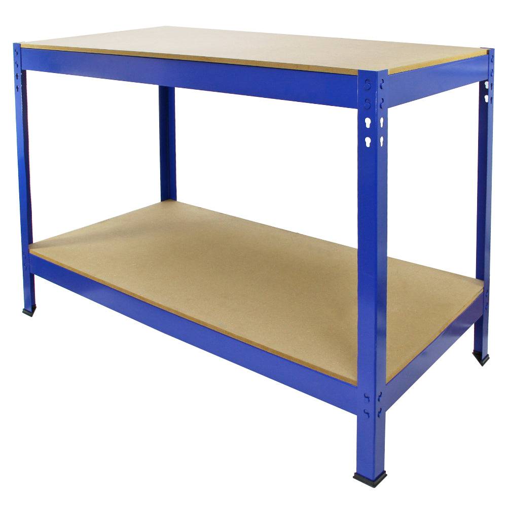 Q-rax werkbank - Blauw - 100 cm breed-0
