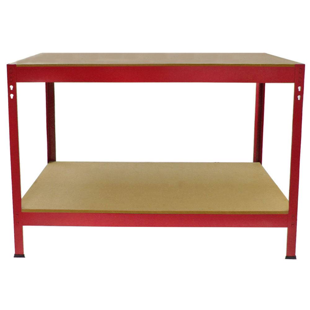 Q-rax werkbank - Rood - 100 cm breed-2