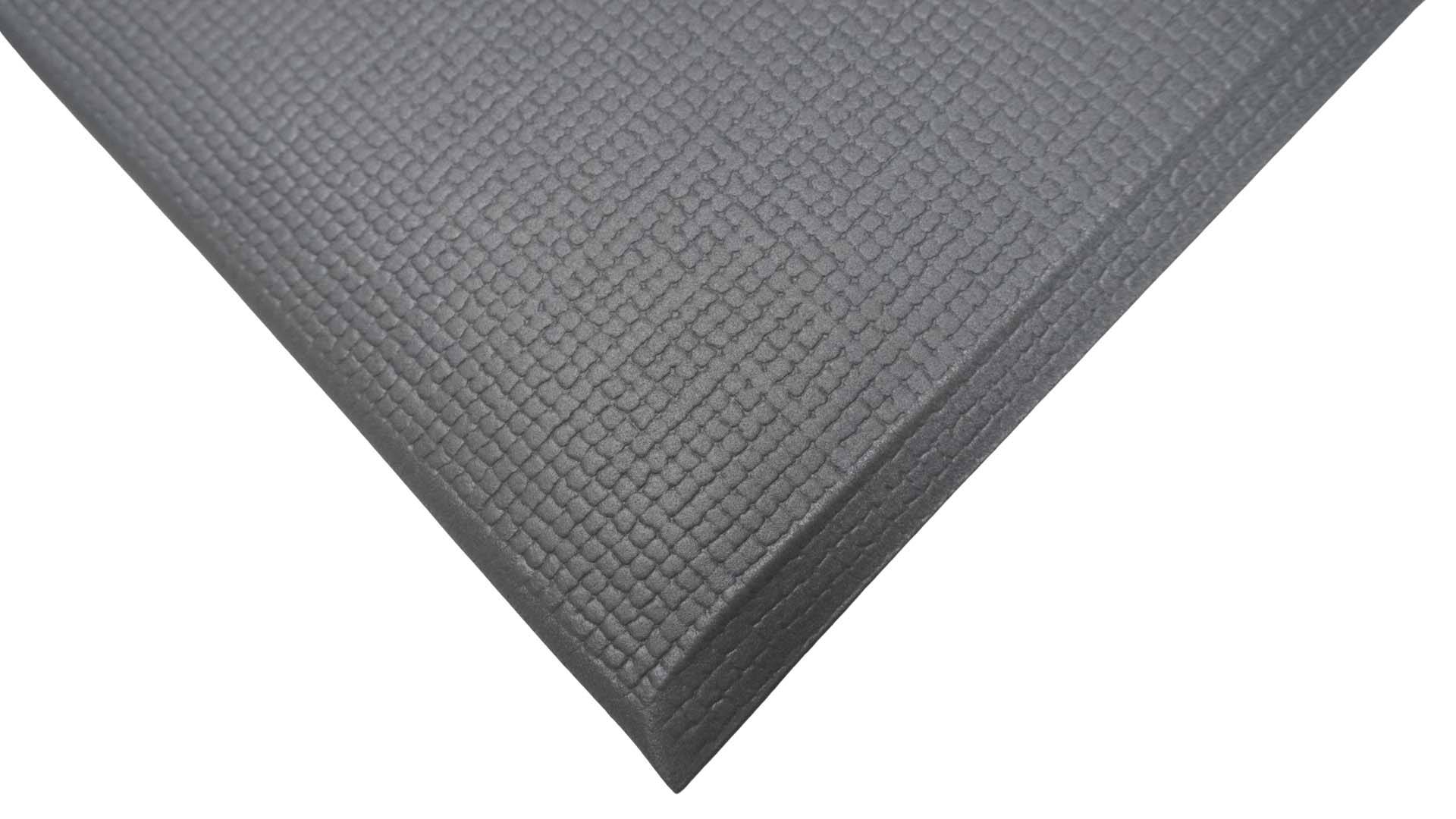 Anti vermoeidheidsmat WS-1 voor kortdurend staand werk - Grijs - 1830 cm x 60 cm x 10 mm- - Veerkrachtig schuim - 10-0