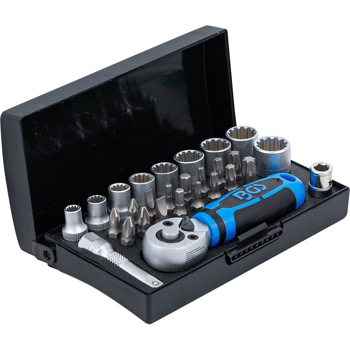 BGS Dopsleutelset 1/4" 28 delig-1