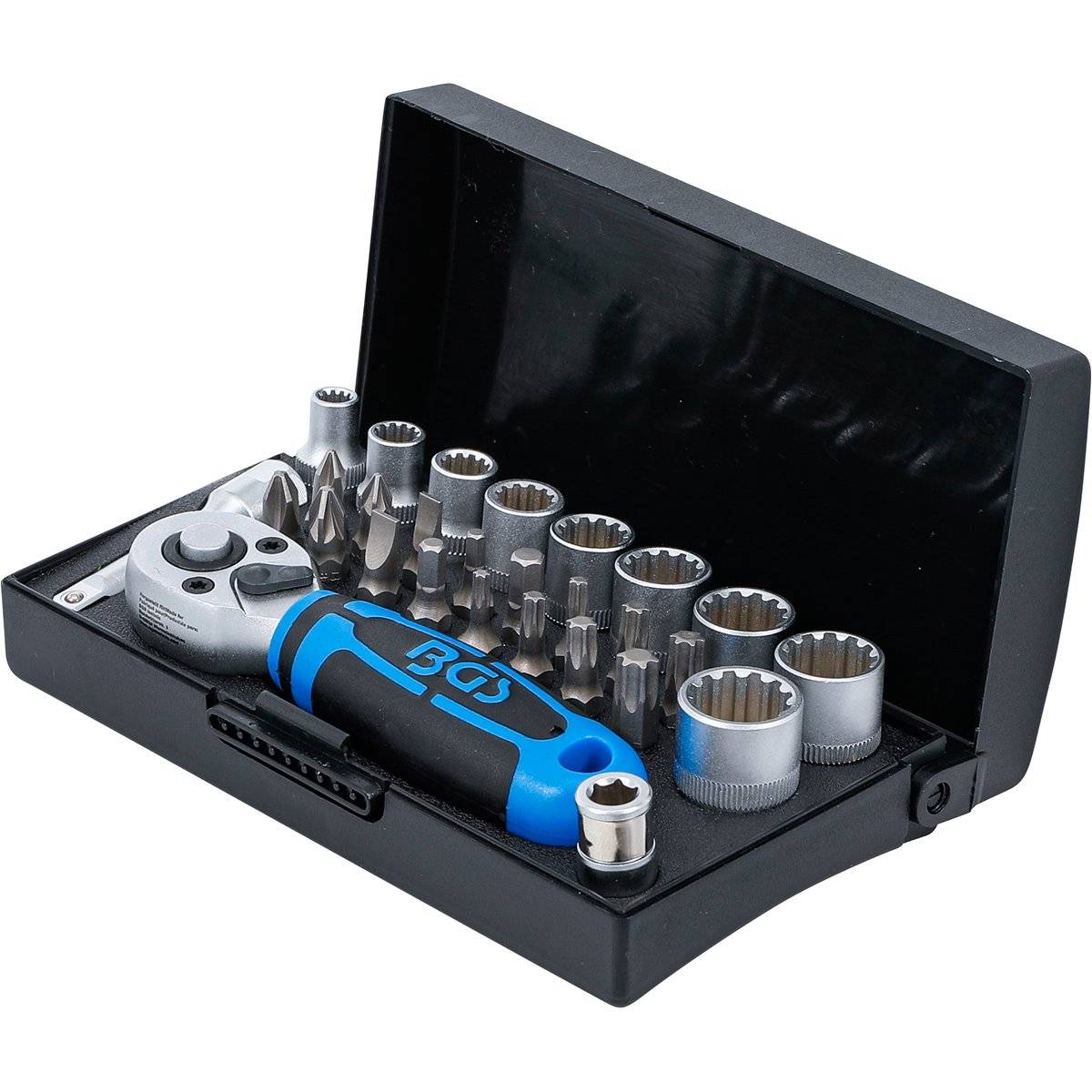 BGS Dopsleutelset 1/4" 28 delig-2