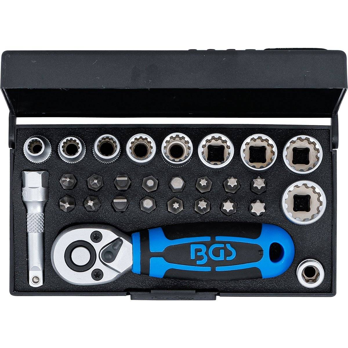 BGS Dopsleutelset 1/4" 28 delig-3