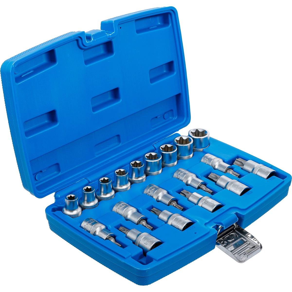 BGS Dopsleutelbit en doppenset 1/2" Torx 19 delig-1