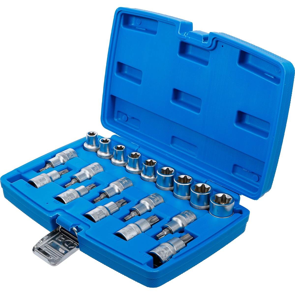 BGS Dopsleutelbit en doppenset 1/2" Torx 19 delig-2