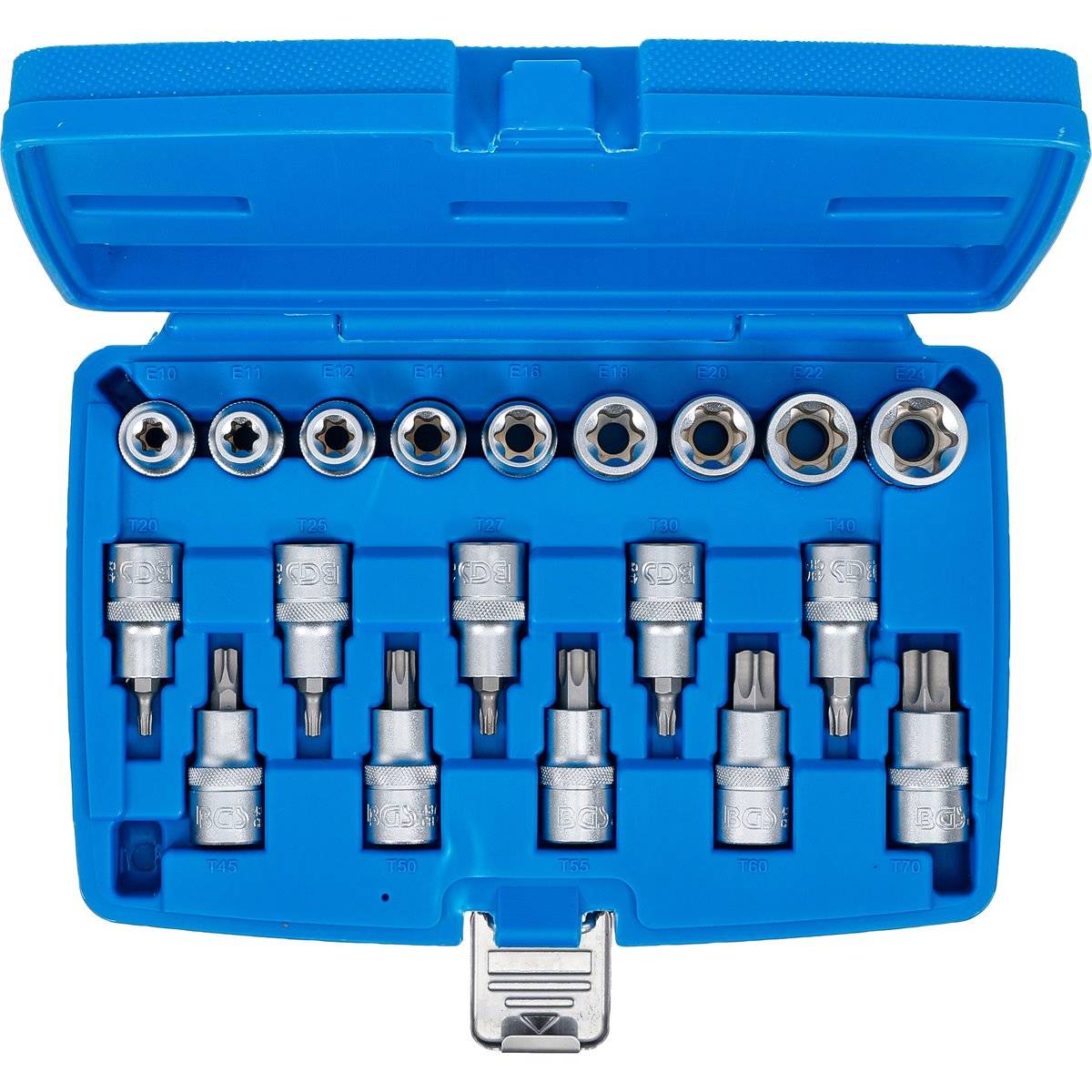 BGS Dopsleutelbit en doppenset 1/2" Torx 19 delig-3