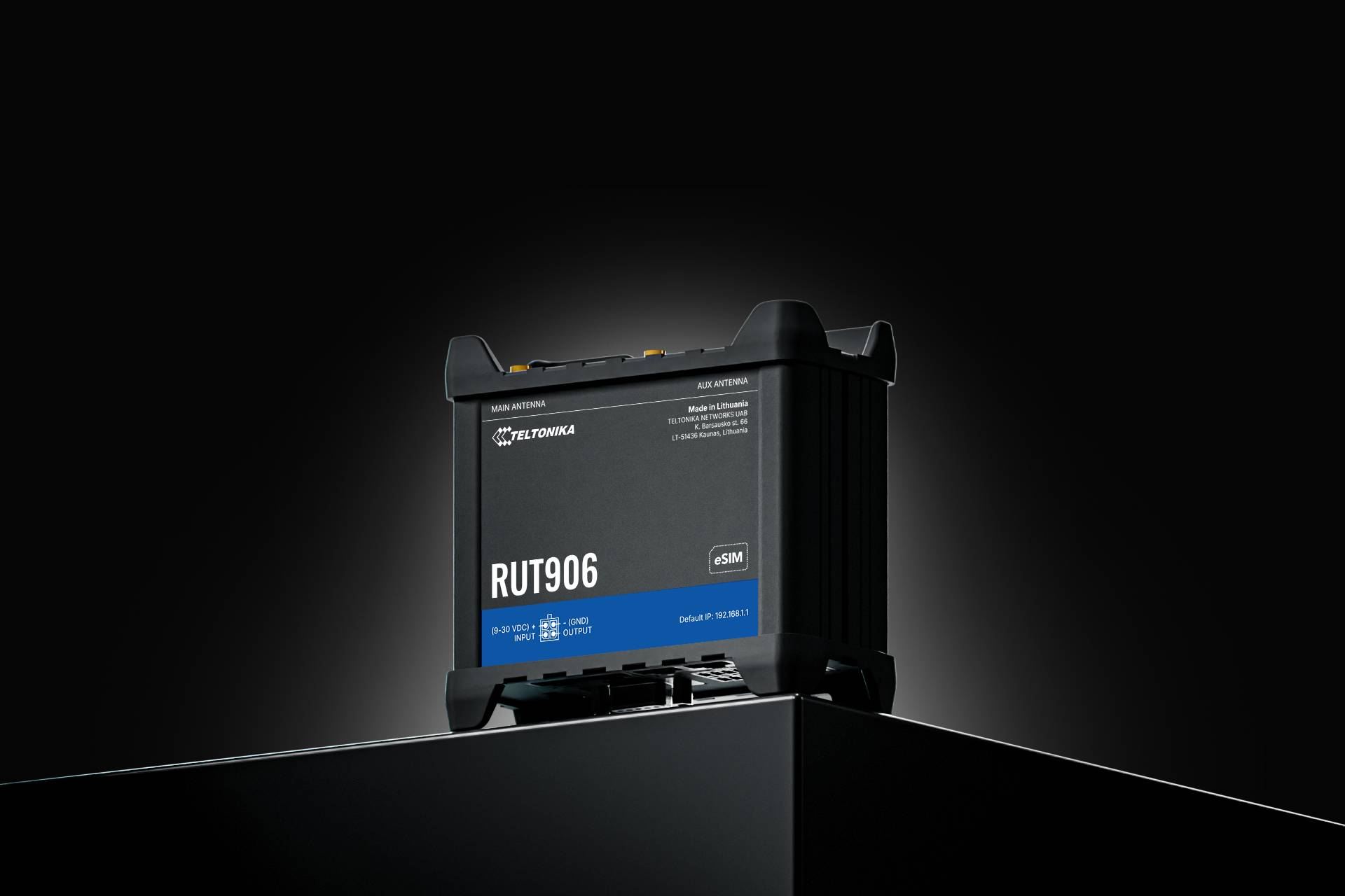 Teltonika TELTONIKA - · Router· RUT906· LTE Modem Router/WLAN· eSIM - Router - WLAN Router-0