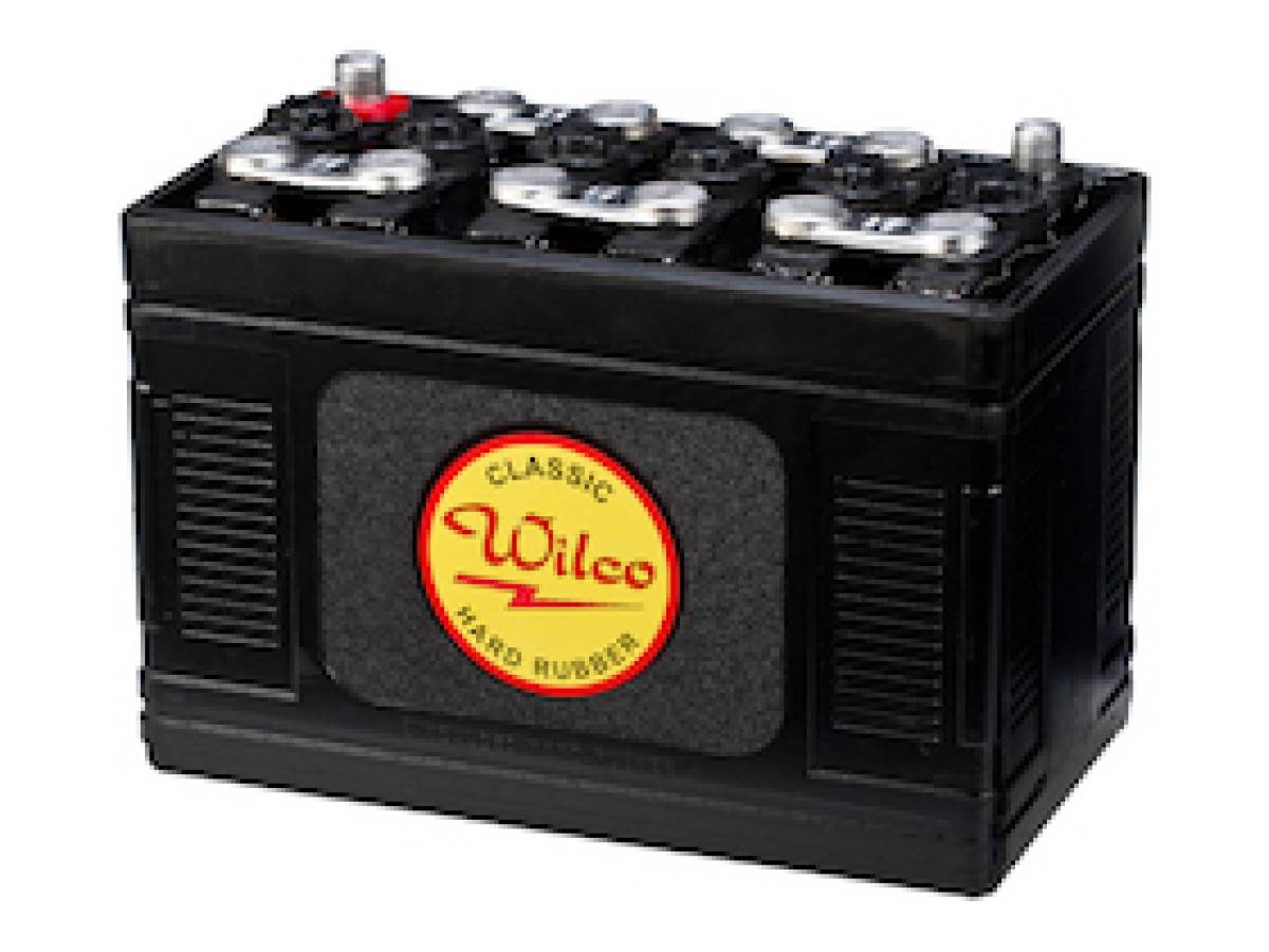 Oldtimer Accu 57022 Hard Rubber 12 Volt 68ah-0