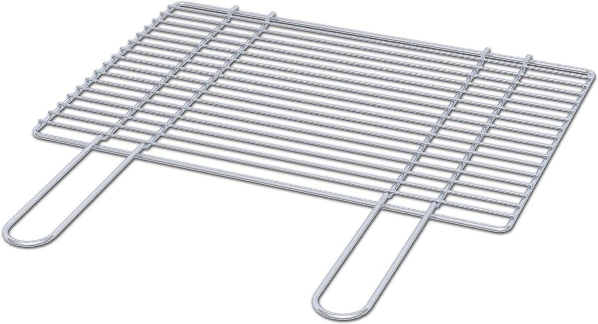 Sarom Fuoco - Barbecuerooster - Verchroomd - 48x33 cm - Extra stevig-0