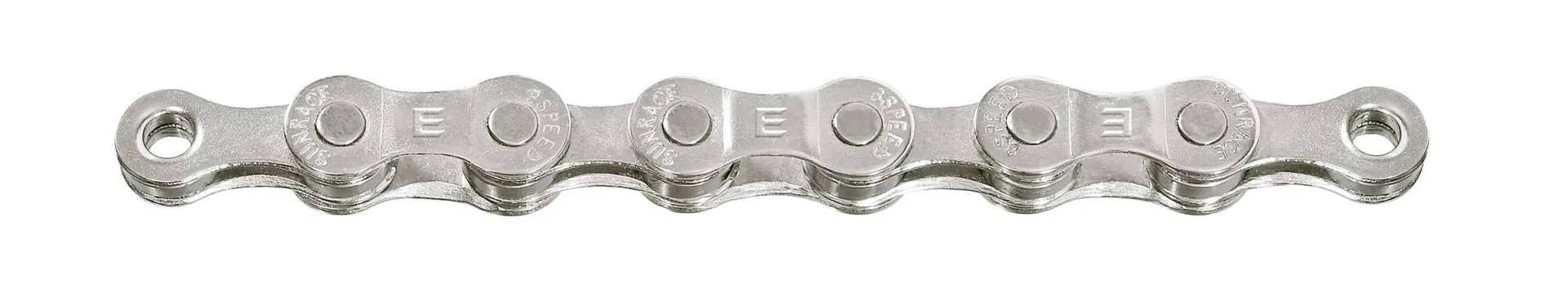 Ketting 8 speed Sunrace CNM8E E-bike 138 schakels - zilver-0