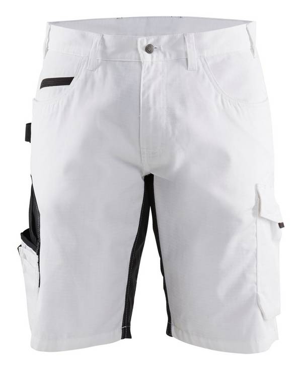 Blakläder Schildersshort Stretch 1094-1330-1098 Wit/D.Grs C54
