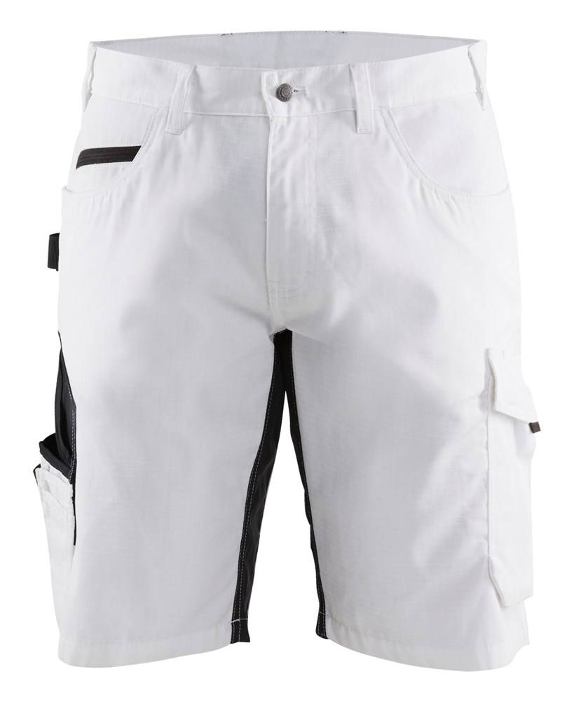 Blakläder Schildersshort Stretch 1094-1330-1098 Wit/D.Grs C54-0
