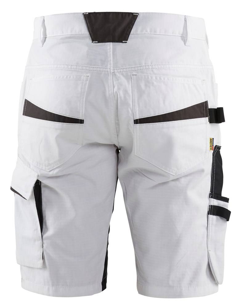 Blakläder Schildersshort Stretch 1094-1330-1098 Wit/D.Grs C54-1