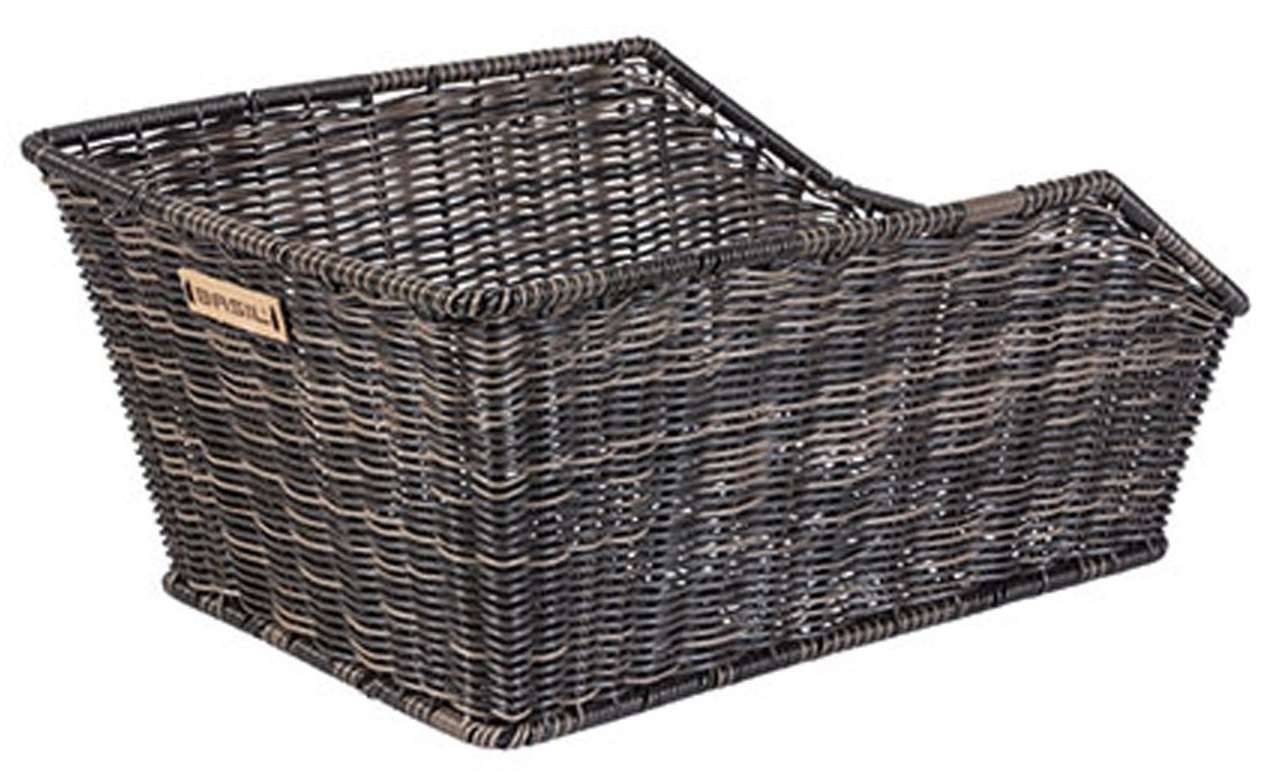 Fietsmand Basil Cento Rattan Look met WSL-systeem 47 x 34 x 24 cm - nature brown-0