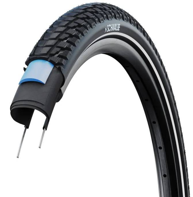 Buitenband Schwalbe Marathon Plus Tour Smart Guard 28 x 1.40"/ 37-622 - zwart met reflectie-0