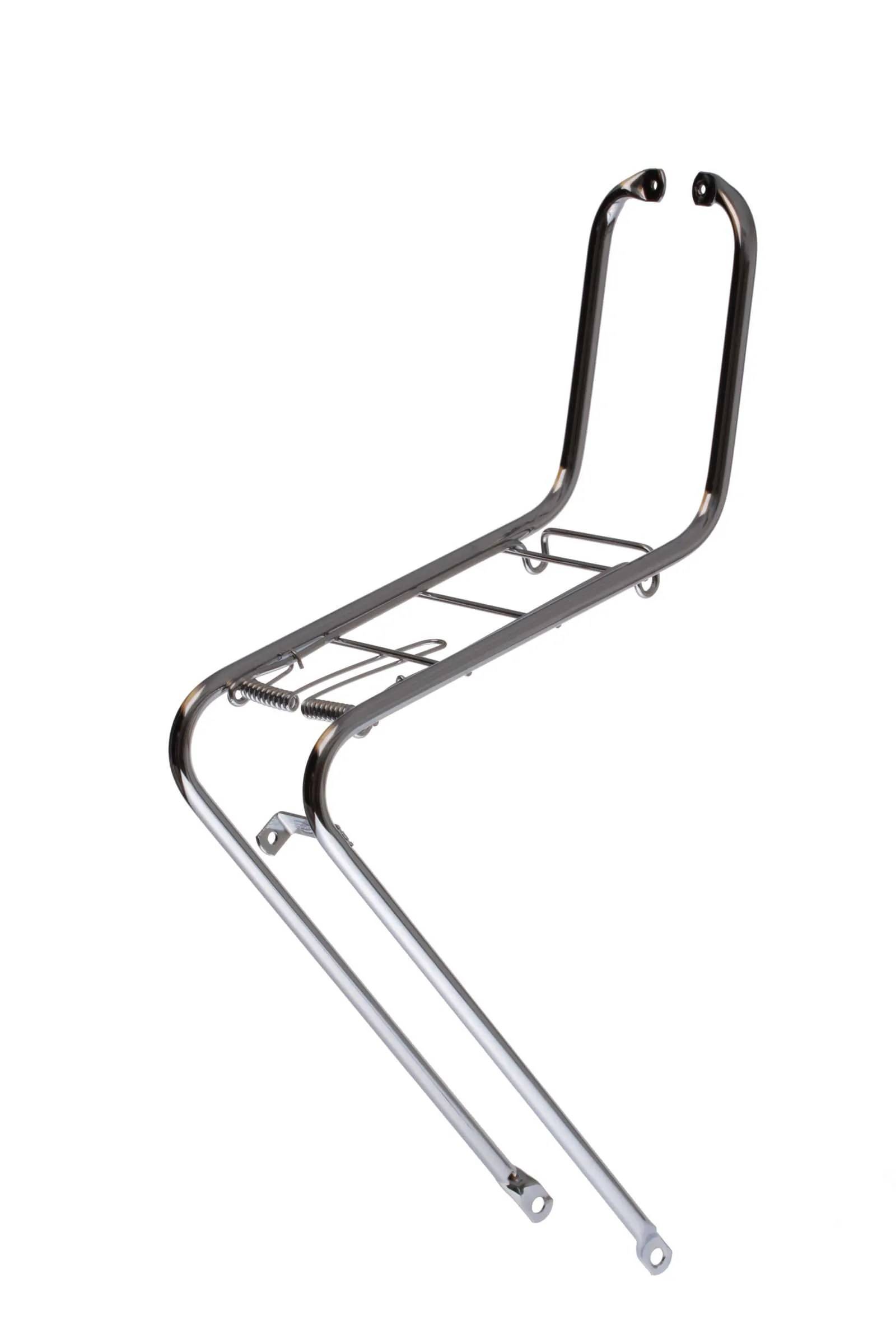 Voordrager retro 26/28" Steco met klapper en veer - chrome-0