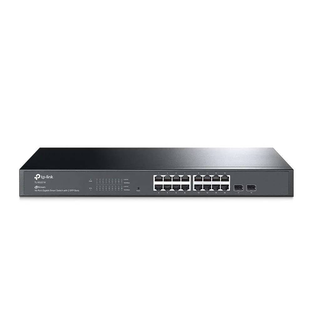 TPL TP-Link JetStream TL-SG2218 netwerk-switch Managed L2/L2+ Gigabit Ethernet (10/100/1000) 1U Zwart-0