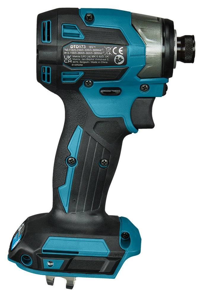 Makita DTD173ZJX2 Slagschroevendraaier 18V 180 Nm 4-Snelheden 180Nm-4