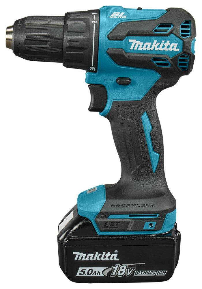 MAKITA Accu Boor-Schroefmachine 18V 2x5Ah DHP490RTJ-4