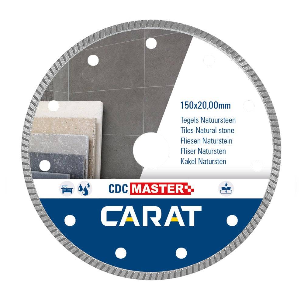 Carat Diamantzaag Tegels/Nat.Steen 150X22,23mm CDC Master - CDCM150300-1