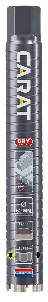 Carat Laser Diamantboor Ø52X300X5/4" UNC beton - ED05230020-1