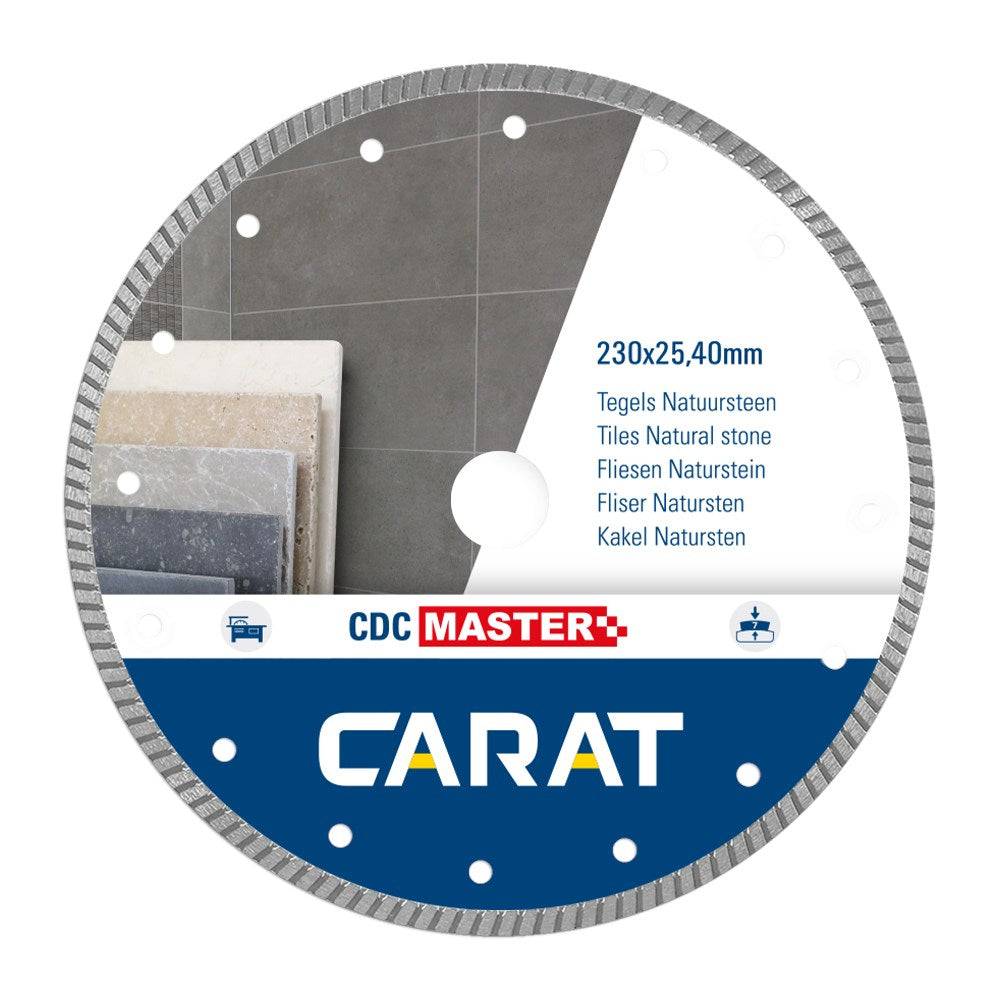 Carat Diamantzaag Tegels/Nat.Steen 150X22,23mm CDC Master - CDCM150300-0
