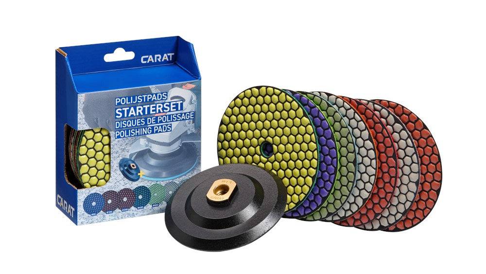 Carat Diamantpolijstpads Starterset 125Mm-1