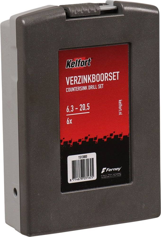 Kelfort Verzinkborenset 6-delig-1