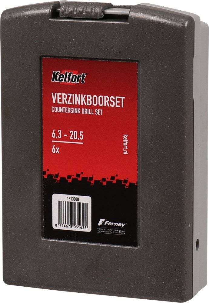 Kelfort Verzinkborenset 6-delig-4