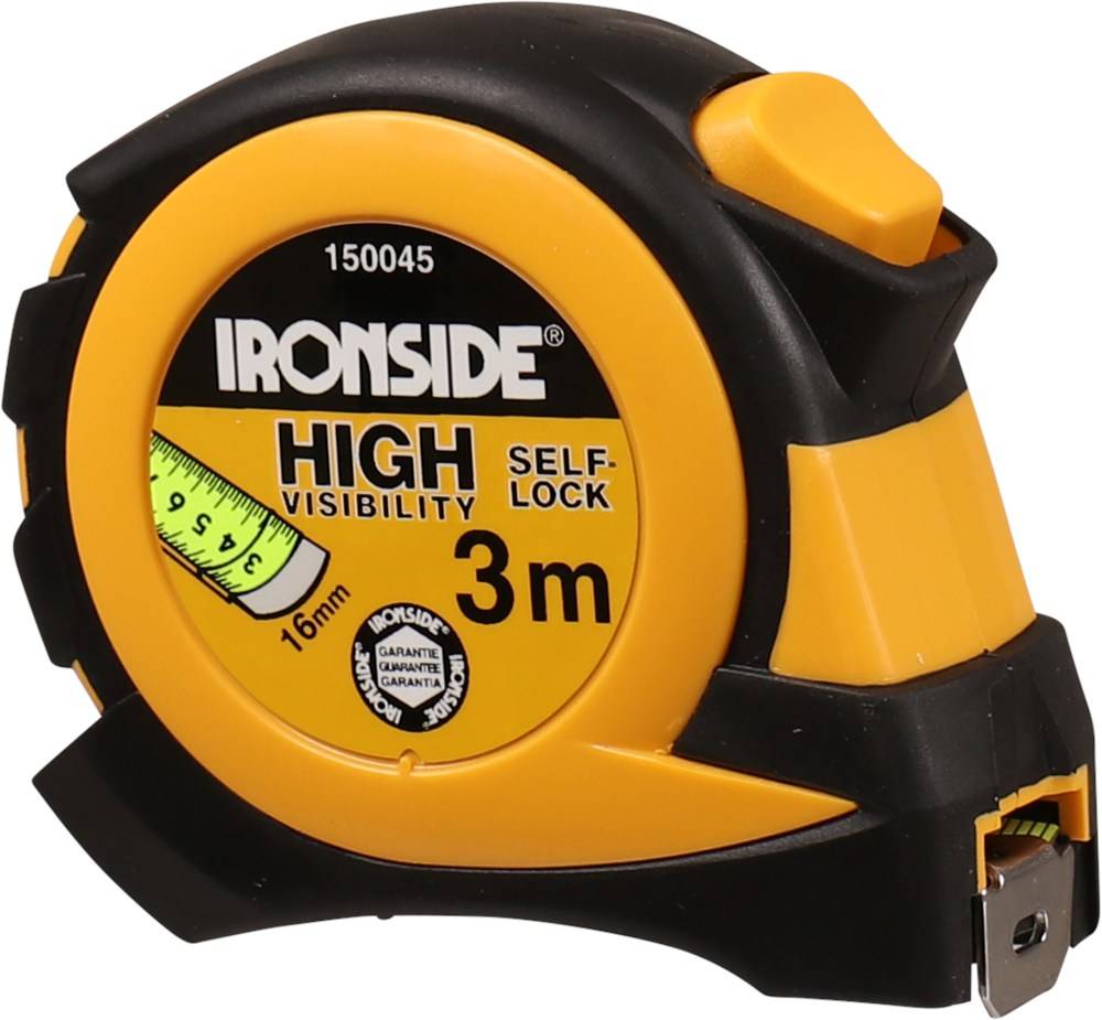 Ironside Rolbandmaat 8Mtr/25mm Slagvast - 1875047-3