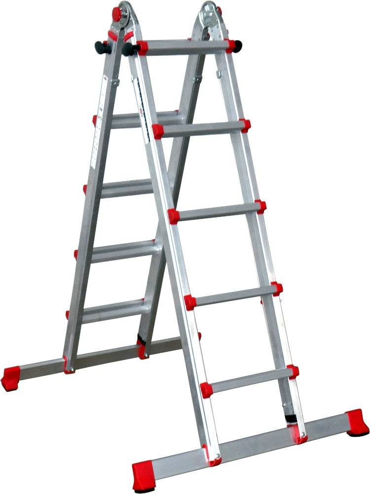 Kelfort Telescopische Vouwladder 4x4 Aluminium - 1518858-0