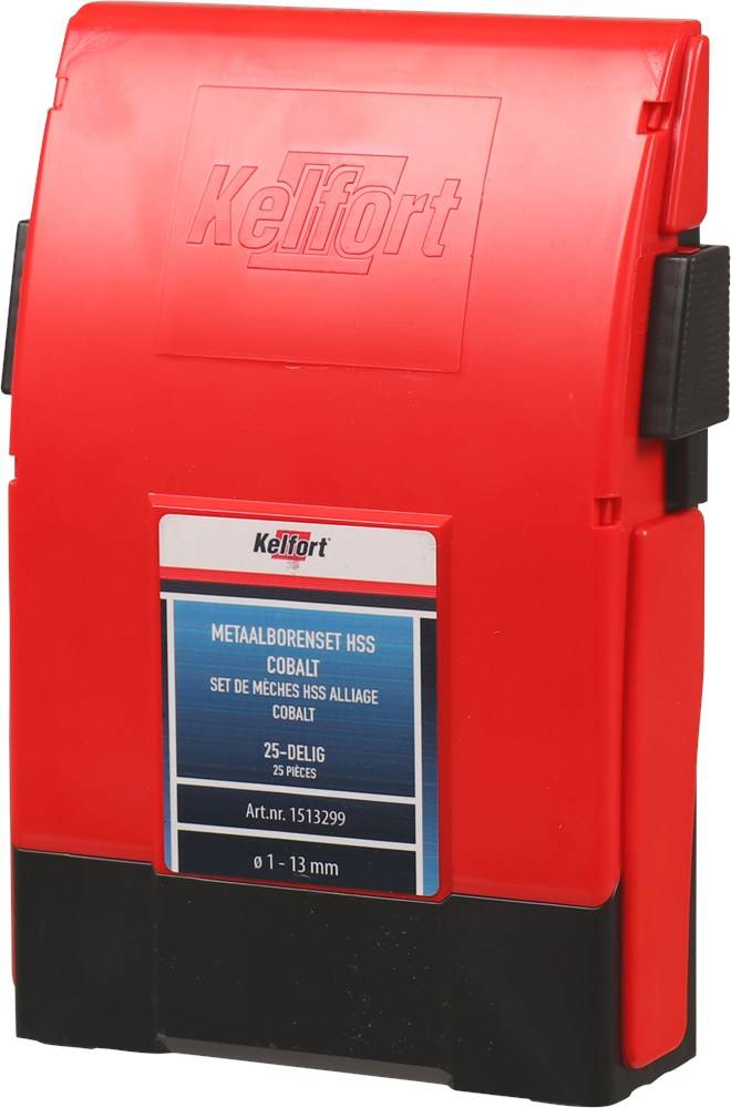 Kelfort Metaalborensets HSS Cobalt 25-delig-2