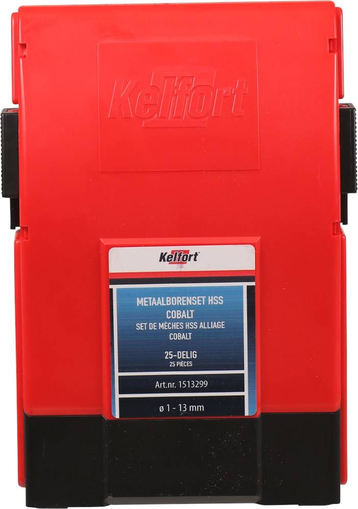 Kelfort Metaalborensets HSS Cobalt 25-delig-3