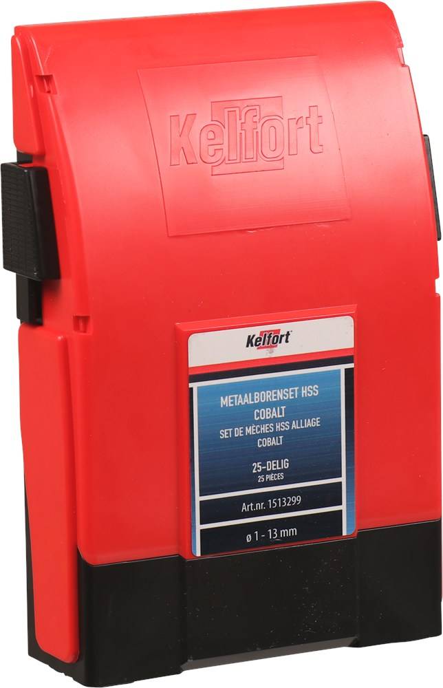 Kelfort Metaalborensets HSS Cobalt 25-delig-4