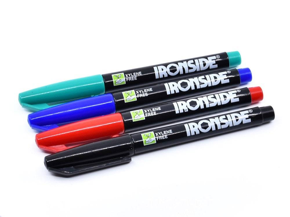 Ironside Markeerstift zwart diepe gaten - 1871460-1