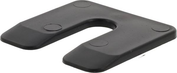 Kelfort UITVULPLAATJE 3MM 231 ST - ZWART