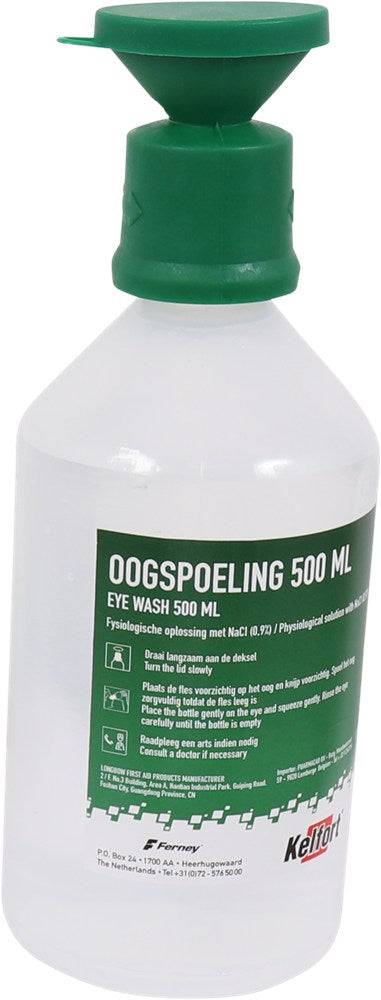 Kelfort Oogdouche Sodium Chloride - 500ml - 1527503-0
