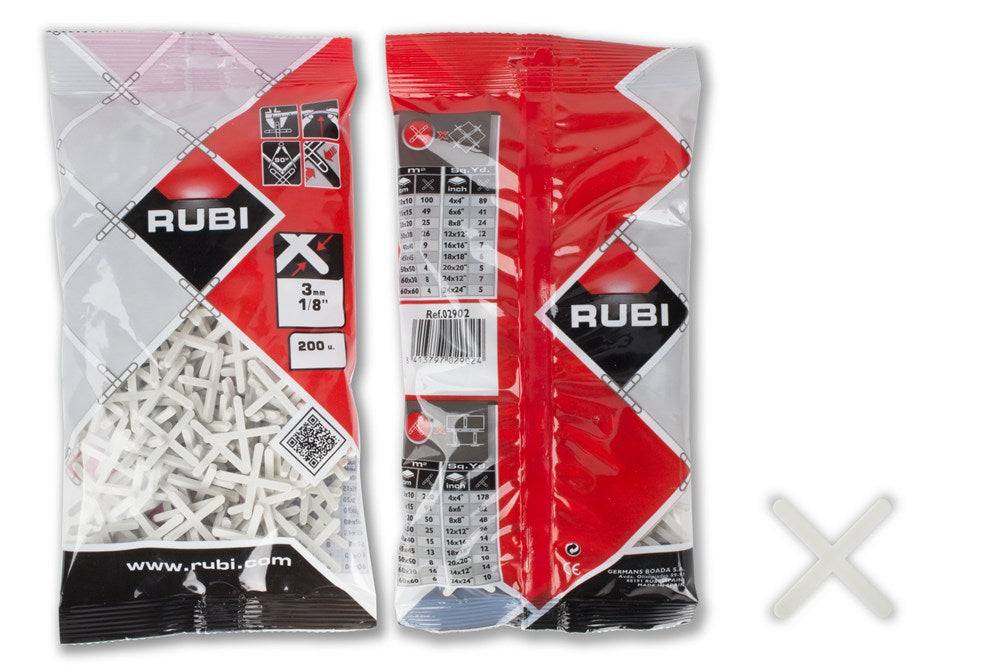 RUBI TEGELVOEGKRUISJES 3 MM. -200 STUKS.-2