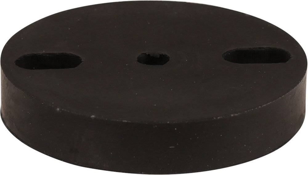 Oxloc Verhoger Zwart Rubber 57X10mm-1