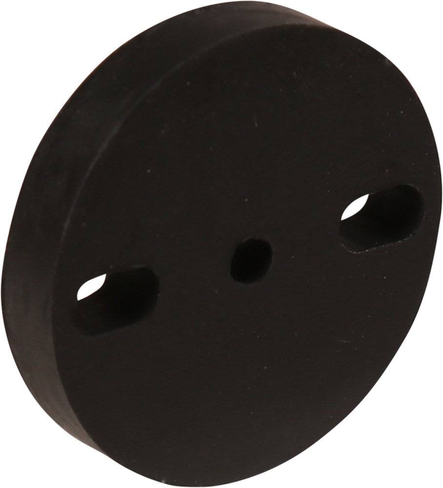 Oxloc Verhoger Zwart Rubber 83X12mm-1