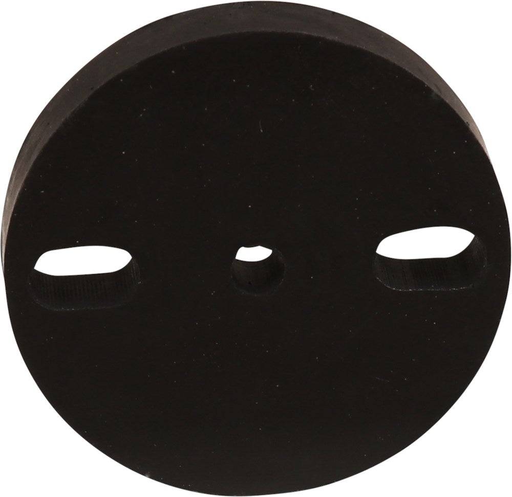 Oxloc Verhoger Zwart Rubber 57X10mm-3